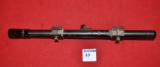 German Vintage rifle scope Zielclar 6 X w/mount ca.22/air for rifle with grooves - 4 of 6