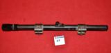 German Vintage rifle scope Zielclar 6 X w/mount ca.22/air for rifle with grooves - 3 of 6