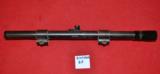 German Vintage rifle scope Zielclar 6 X w/mount ca.22/air for rifle with grooves - 1 of 6