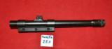 German Vintage rifle scope HAWEKA 2.5 X w/mount ca.22/air for rifle with grooves - 1 of 5