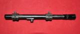 German Vintage rifle scope Zielclar 4 X w/mount ca.22/air for rifle with grooves - 3 of 5