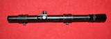 German Vintage rifle scope Zielclar 4 X w/mount ca.22/air for rifle with grooves - 2 of 5