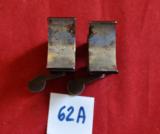 German Half rings rifle scope mounts set:front/rear D.26mm for rail 11 mm 1920th - 3 of 3