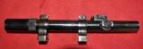 France 1940th oPi sniper scope 2.5 X w/mounts for rifle w/grooves/ weaver 11 mm - 3 of 8