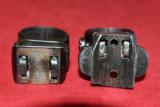 German original ZEISS D.26-25.5 mm rings claw mounts set with bases K98, Gew 98! - 2 of 3