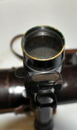 German Sniper Hensoldt/Wetzlar Dialytan 4X w/mounts rail 14-15 mm+Quiver 1939 - 6 of 8