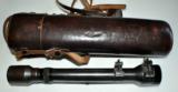 German Sniper Hensoldt/Wetzlar Dialytan 4X w/mounts rail 14-15 mm+Quiver 1939 - 5 of 8