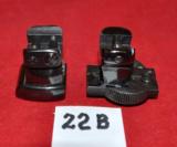 German Suhl claw mount set for rifle scopes w/14 mm rail to drilling,over/under - 1 of 5