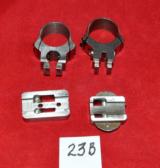 German Akah ring claw mount set(D.21-22 mm) for rifle w/base dovetail type 11 mm - 4 of 4