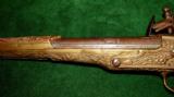 Ornate Brass Stocked Greek - Ottoman Balkan Flintlock Pistol Circa 1810 - 3 of 10