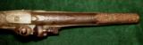 Ornate Brass Stocked Greek - Ottoman Balkan Flintlock Pistol Circa 1810 - 6 of 10