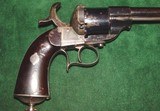 Lefaucheux Model 1854 2nd Type or Civilian
Model 1858
12mm Pinfire Revolver - 4 of 15