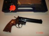 Colt Python 6 in Blue in Box with paper - 2 of 3