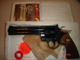 Colt Python 6inBlue LNIB - 1 of 3