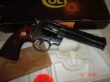 Colt Python 6in Royal Blue LNIB - 3 of 3