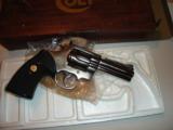 Colt Python (RARE) 4in E Nickel LNIB - 3 of 6