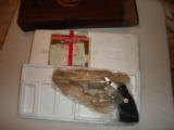 Colt Python (RARE) 4in E Nickel LNIB - 1 of 6