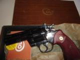 Colt Python 4in Blue LNIB - 1 of 4