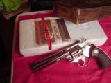 Colt Python 6in Nickel LNIB - 1 of 4