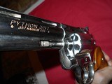 Colt Python 6in Nickel LNIB Custom - 2 of 4