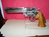 Colt Python 6in Nickel LNIB Custom - 4 of 4