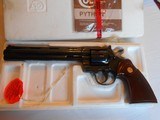 Colt Python 8in 357 Royal Blue LNIB - 1 of 3