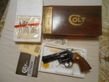 Colt Python 4in Royal Blue 1980 NIB - 1 of 5