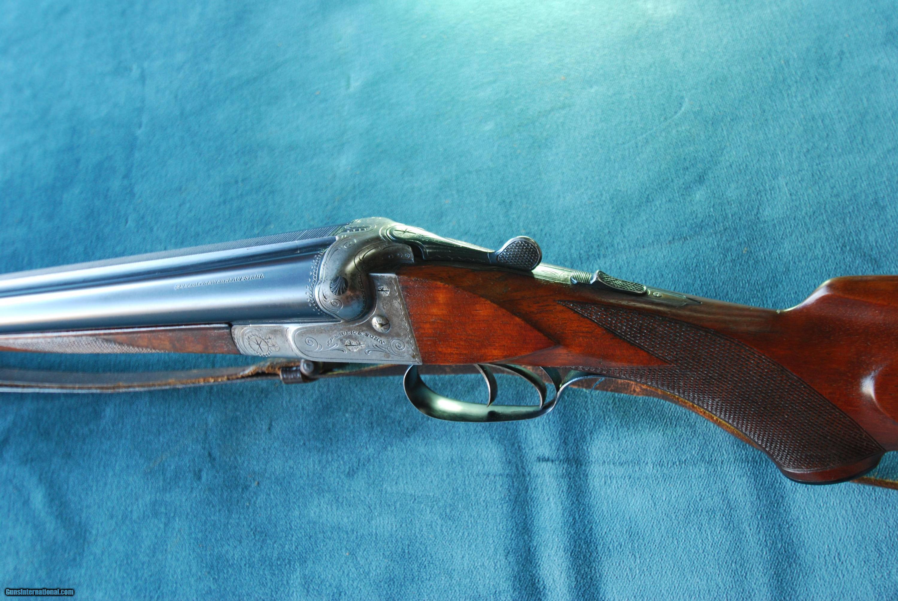 J. P. Sauer & Sohn, 12 gauge, side by side double barrel