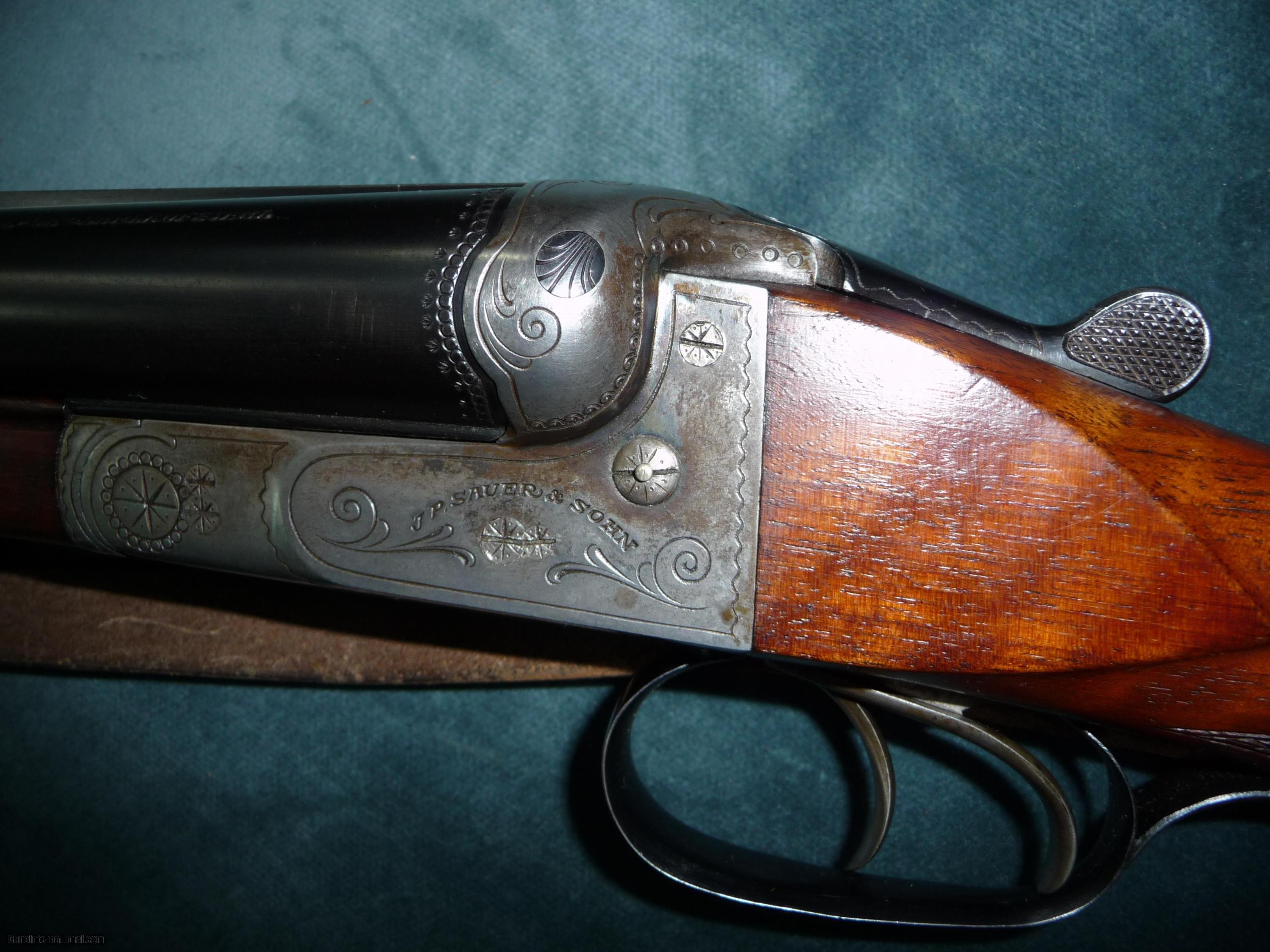 J. P. Sauer & Sohn, 12 gauge, side by side double barrel