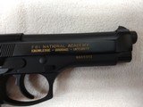 Beretta 92FSFBI National Academy Issue.9mm.NEW!!"Absolutely Gorgeous" - 5 of 11