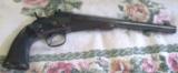 Remington Model 1901 Rolling Block Target pistol, Rare .44 Russian - 1 of 5
