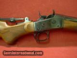 Remington # 1 Midrange Rolling Block, .45/70, 1/2 oct & 1/2 Round barrel, tang sight etc. - 5 of 12