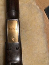 Very nice Special Order Winchester 1873 with original cleaning rod still in butt, .38/40, 24" octagon barrel - 7 of 13