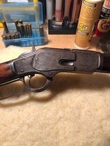 Very nice Special Order Winchester 1873 with original cleaning rod still in butt, .38/40, 24" octagon barrel - 1 of 13