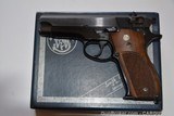 Excellent Early S&W Model 39 (No Dash), in box, C&R Eligible, 9mm - 1 of 10