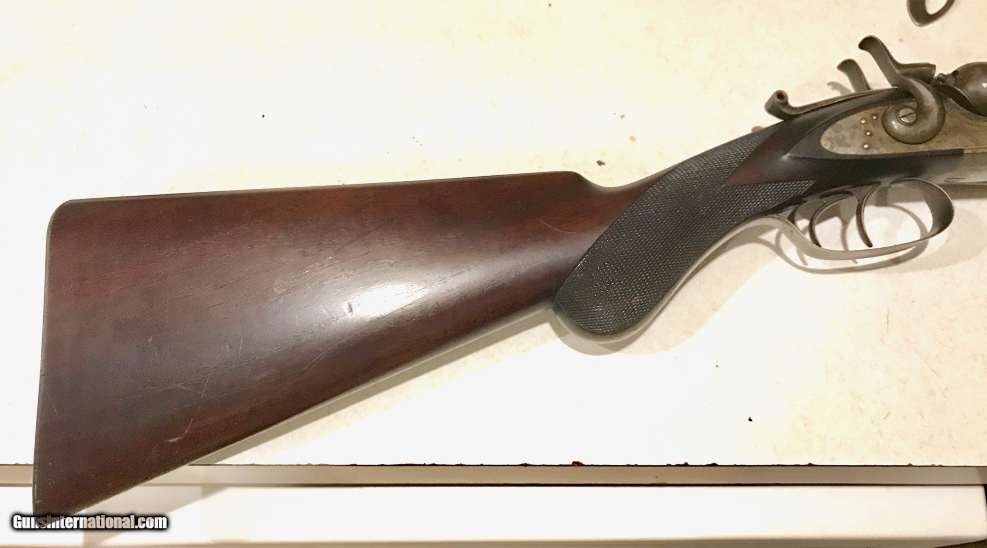 Exc. Scarce Remington 1876 Model Grade 2 Whitmore 12 gauge, 28