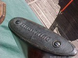1959 Belgian Browning Superposed Lightning, 28", M/F, 12 ga, All original, Butt Plate - 13 of 15