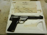 High Standard Trophy Model 9248, 7 1/4" Fluted Barrel, with Original box & Papers - 2 of 12