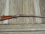 Super early Winchester 1885 Thick Side, # 4 barrel, very early octagon top receiver, Cody Letter, .40/70 Sharps Straight - 10 of 15