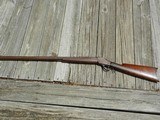 Super early Winchester 1885 Thick Side, # 4 barrel, very early octagon top receiver, Cody Letter, .40/70 Sharps Straight - 9 of 15