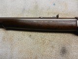 Super early Winchester 1885 Thick Side, # 4 barrel, very early octagon top receiver, Cody Letter, .40/70 Sharps Straight - 4 of 15