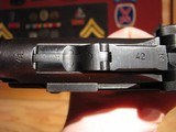 GERMAN LUGER 1941 41/42 mil - 3 of 15