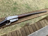 Rare Winchester 1895 FLAT SIDE, .38/72, octagon 26