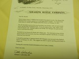 Rare Sharps 1853 Slant Breech Shotgun with factory letter. - 7 of 7