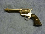 Colt 2nd Generation (1959) SAA, .45, Nickle, 5 1/2