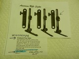 Original Winchester Long Range Tang Sight with mounting screws. FREE SHIPPING - 2 of 7