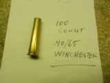 .40-65 Winchester Brass, 100 count, Free shipping - 2 of 2