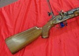 Excellent Pedersoli Gibbs Target Rifle, box, 2 sizing dies, tang sight, windage front sight with level & inserts etc. - Image 3 of 12