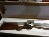 Excellent Pedersoli Gibbs Target Rifle, box, 2 sizing dies, tang sight, windage front sight with level & inserts etc. - Image 6 of 12
