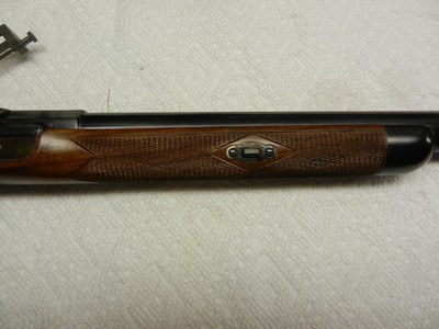 Excellent Pedersoli Gibbs Target Rifle, box, 2 sizing dies, tang sight, windage front sight with level & inserts etc. - Image 8 of 12